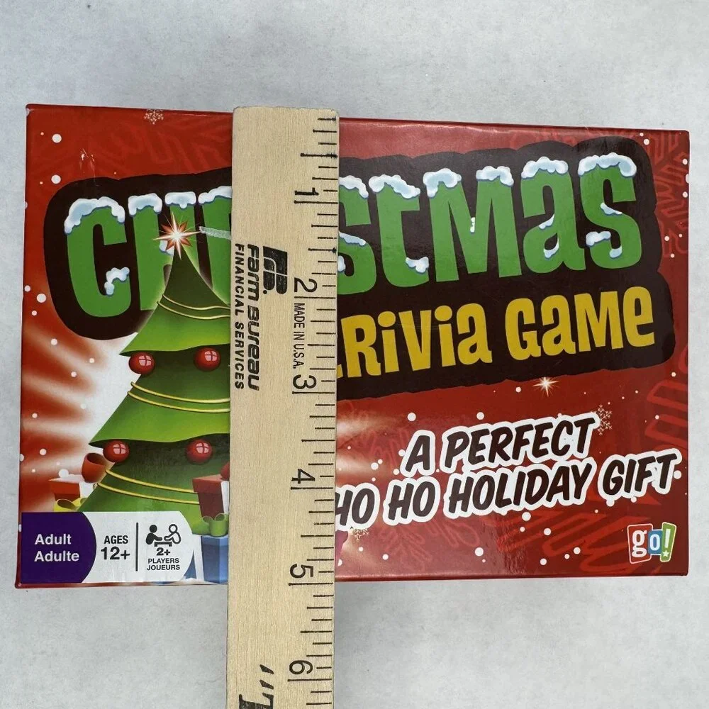 Christmas Trivia Game By Go! Games 2+ Players Adult 12+ Family Fun 220 Cards - Picture 11 of 14
